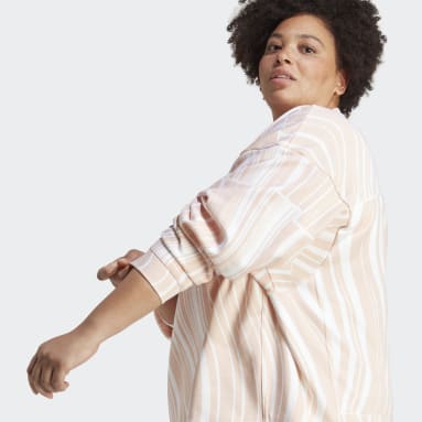 Γυναίκες adidas by Stella McCartney Ροζ adidas by Stella McCartney Graphic Sweatshirt (Plus Size)