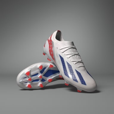 Soccer White X Crazyfast.1 USA Firm Ground Soccer Cleats