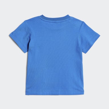 T-shirt Adicolor Azul Criança Originals