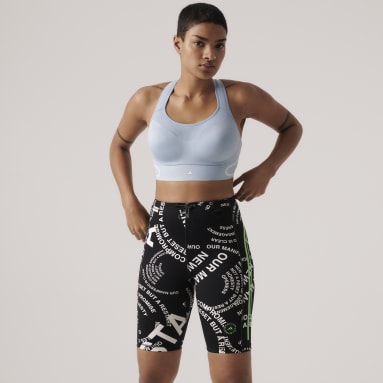 Ženy adidas by Stella McCartney biela Šortky adidas by Stella McCartney TrueCasuals Scuba