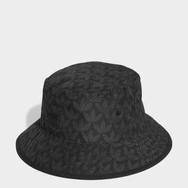 Monogram Bucket Hat Czerń