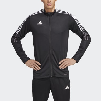 Campera Tiro 21 Negro Hombre Fútbol