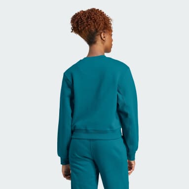 Sweatshirt Sportswear adidas by Stella McCartney Turquesa Mulher adidas by Stella McCartney