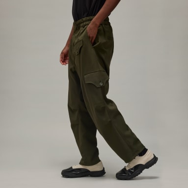 Y-3 스포츠 유니폼 스트레이트 레그 팬츠