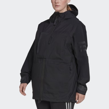 Casaco de Caminhada RAIN.RDY Xploric TERREX (Plus Size) Preto Mulher TERREX