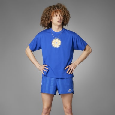 Camiseta Running Graphic (Género neutro) Azul Running