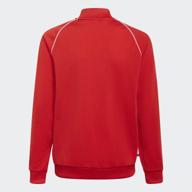 Youth Sportswear Red Adicolor SST Track Jacket