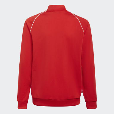 Track jacket adicolor SST Rosso Bambini Originals