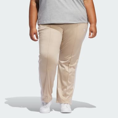 Women Plus Size Tracksuit Bottoms adidas UK