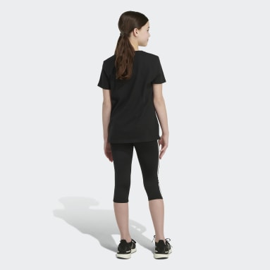 Youth 8-16 Years Training Black Vent Tee