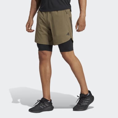 ​​Shorts HIIT Curados Por Cody Rigsby Verde Hombre Training