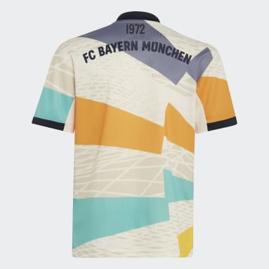 Camiseta cuarta equipación FC Bayern 22/23 Beige Niño Fútbol