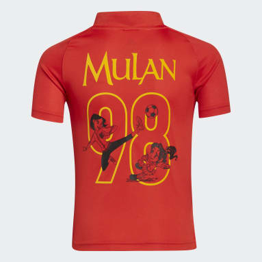 Girls Training Red Disney Comfy Princesses Jersey