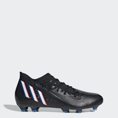 Botas de Futebol Predator Edge.3 – Piso firme Preto Futebol