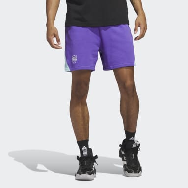 Men Basketball Purple D.O.N. Excellence Shorts