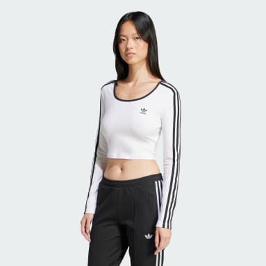 Camisola Curta 3-Stripes Adicolor