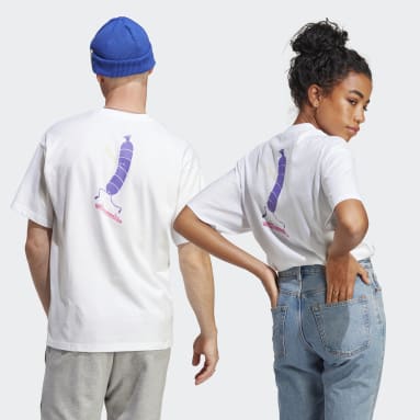 Gym & Training White Graphic Tee
