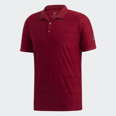 Men Tennis Burgundy MatchCode Polo Shirt