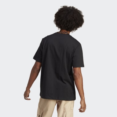 Camiseta Estampada adidas Adventure Mountain Negro Hombre Originals