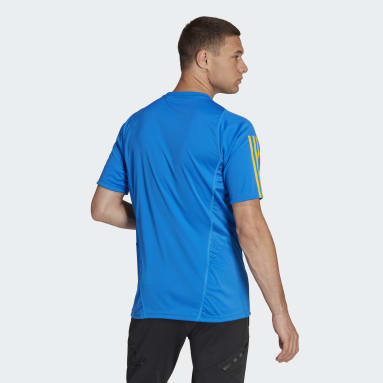 Camiseta entrenamiento Suecia Tiro 23 Azul Hombre Fútbol