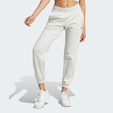 Nữ Originals Quần Sweatpant Bo Gấu Ba Lá Lớn