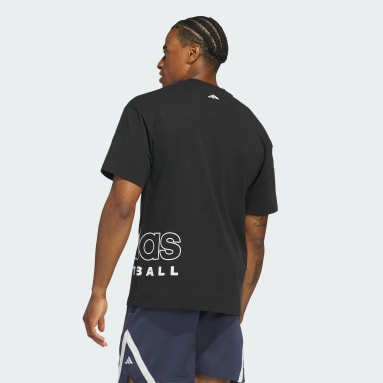 Men Basketball Black adidas Basketball Select Tee
