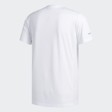 Men Running White RUN IT TEE