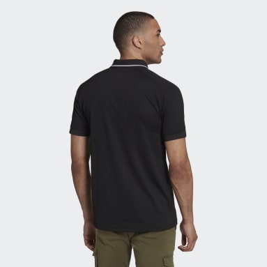 Heren Rugby zwart All Blacks Rugby Poloshirt Thuis