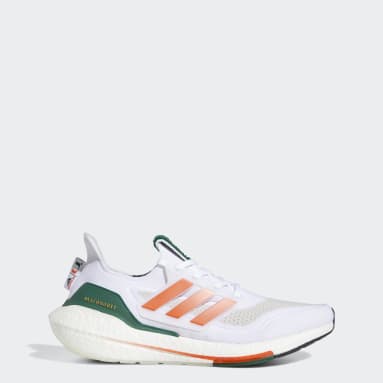Running White Miami Ultraboost 21 Shoes
