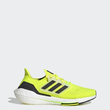 Men's Running Yellow Ultraboost 22 Shoes
