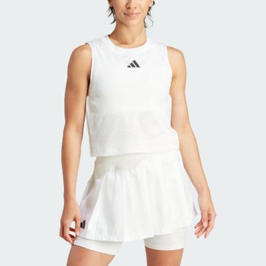Camiseta sin mangas AEROREADY Pro Tennis Blanco Mujer Tenis
