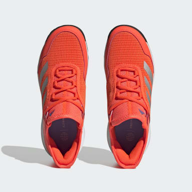 Børn Tennis Orange Ubersonic 4 Kids sko