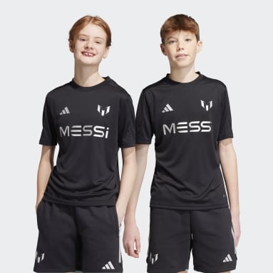 Děti Fotbal černá Tréninkový dres Messi