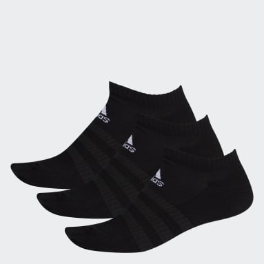 Medias Tobilleras Acolchadas 3 Pares Negro Training