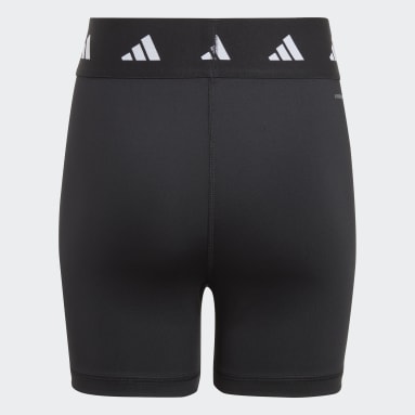 Calções AEROREADY Techfit – Criança Preto Raparigas Ginásio E Treino