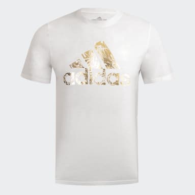 Camiseta Graphic Badge of Sport Foil Blanco Hombre Training