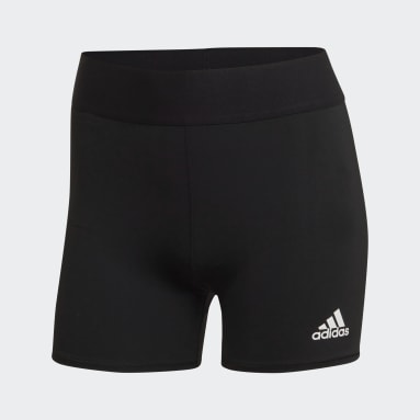 Women's Volleyball Black Techfit Period-Proof Volleyball Shorts