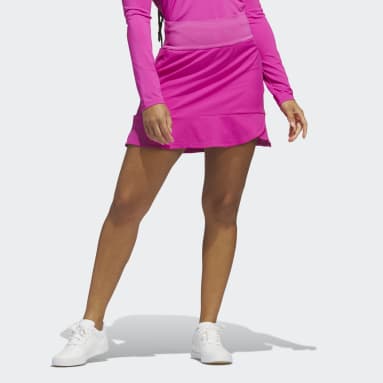 Women Golf Pink Frill Skort
