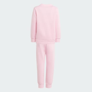 Kids Originals Pink Adicolor Crew Set