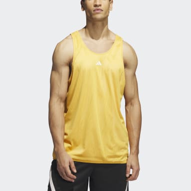 Adidas Men's Reversible Basketball Practice Jersey, Color Options – Fanletic