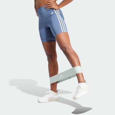 Calzas cortas Training Essentials High-Waisted 3 bandas