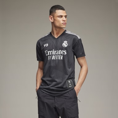 MAILLOT Y-3 REAL MADRID 120TH ANNIVERSARY noir Hommes Soccer