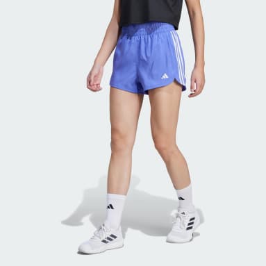Pacer Training 3-Stripes Woven High-Rise Shorts