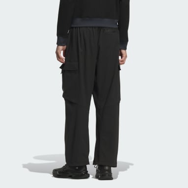 City Escape Loose Fit Full Length Elastic Hem 카고 팬츠