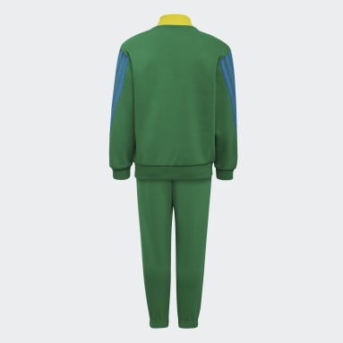 Børn Sportswear Grøn adidas x Classic LEGO® træningsdragt