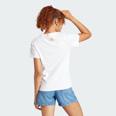 Polo Brand Love Estampada Blanco Mujer Sportswear