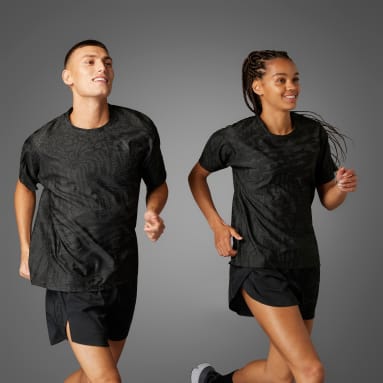Běh černá Tričko Made to Be Remade Running (unisex)
