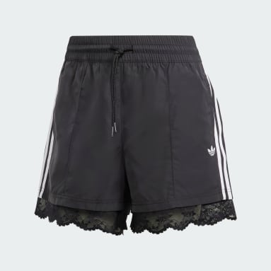 レース トリム スリーストライプス ショーツ