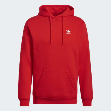 Men Red Hoodies adidas DE