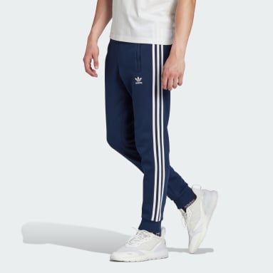 Calças 3-Stripes Adicolor Classics Azul Homem Originals